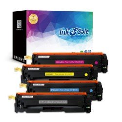 INK E-SALE Replacement Canon CRG-045H KCMY Toner Cartridges - 4 Packs